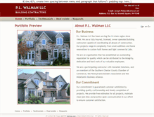 Tablet Screenshot of plwalman.com